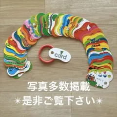 リングカードわえい★戸田デザイン研究室★RINGCARDS和英★単語帳知育玩具のサムネイル