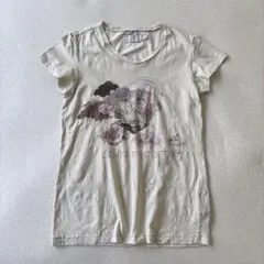 【美品】アディダス　ステラマッカートニー　シワ加工　ロゴＴシャツ　XSのサムネイル