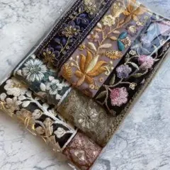 10. インド刺繍リボン