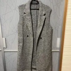 Avail アベイル ロングベスト グレー系 Mサイズ