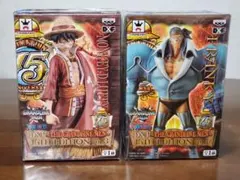 ワンピースDXF　ルフィ、フランキー フィギュアセット