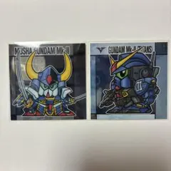 元祖SDガンダムスナック シール15 武者頑駄無摩亜屈 09ガンダムＭk-II