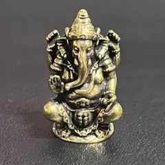 KM097 ガネーシャ像 ミニ 置物 縁起物 ゾウ 象 インテリア 新品 小さい