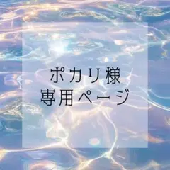ポカリ様 専用ページ
