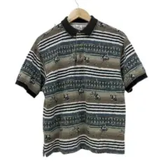 C413-48 Disney ディズニー ミッキーマウス ポロシャツ メンズ