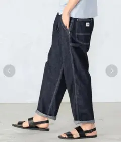 Lee×GRAMICCI ルーズフィット ペインターパンツ ブラック