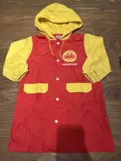 ANPANMAN 100センチ フード付きレインコート 赤 黄