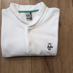 ▪️CHUMS▪️ポロシャツ ホワイト XLサイズのサムネイル