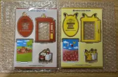 ポケモンセンターオンライン　ミニゲーム アクリルスタンド　ピカチュウ　ホゲータ