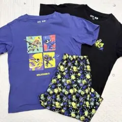 UNIQLO キッズ Tシャツ ステテコ セット 140 スプラトゥーン3
