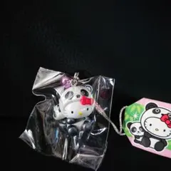 ご当地キティ 根付け ストラップ 東京限定 上野パンダバージョン