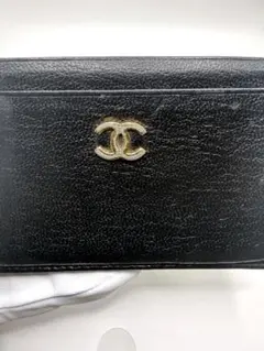CHANEL♡ケースキャビアスキンノベルティ CHANEL キャビアスキン カードケース ノベルティ - メルカリ