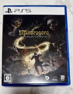 【中古　美品】PS5 Mandragora 特典コード未使用　ポストカード付
