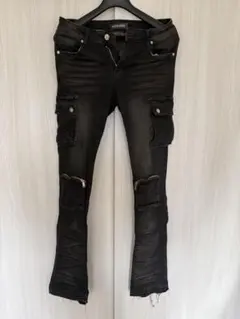 PHEELINGS ブラック フレアパンツ