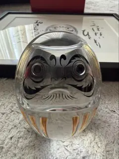 新品未開封】Baccarat バカラ ダルマ｜箱・紙袋・リボン付｜クリスタル