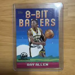 Ray Allen Topps 8-Bit Ballers Card