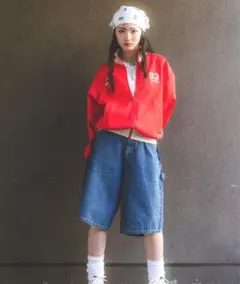 赤　ジャケット