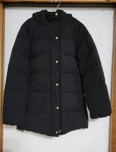 フード付きキルティング