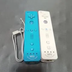 Wiiリモコンプラス 青 白 2個セット