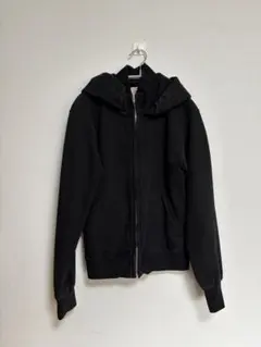 ［セレクト古着］THE FLAT HEAD ブラックフルジップパーカー Sサイズ