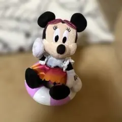 ミニーマウス ぬいぐるみバッジ スイスイサマー 夏 ディズニーディズニーランド