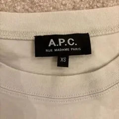 A.P.C. ライトグレー Tシャツ XS