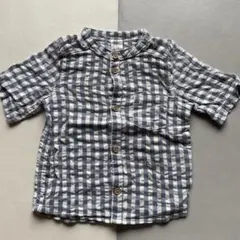 H&M ベビーキッズチェック柄シャツ EUR 80