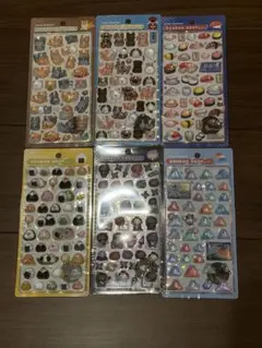 和柄　ボンボンドロップシール　6点セット