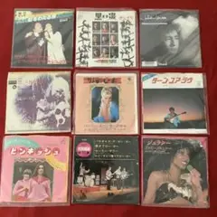 シングルレコード 洋楽 9枚セット