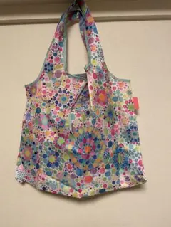 カラフルドット柄エコバッグ