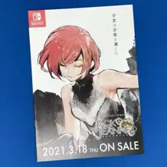 Nintendo Switch 「ジャックジャンヌ」冊子 パンフレット 石田スイ