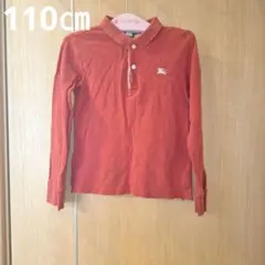 バーバリー　長袖　シャツ　ポロシャツ　チェック　110㎝
