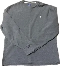 Polo Ralph Lauren グレー 長袖トレーナー ラルフ　ロンT