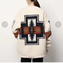 新品未使用】PENDLETON ラグランオーバーベスト パターン2 Fサイズ 