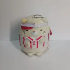 すみっコぐらし ラウンドワン コラボ ボールチェーン付きぬいぐるみ ねこ