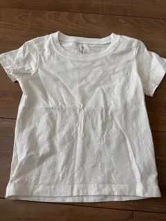 ホワイト Tシャツ 90サイズ 綿100%
