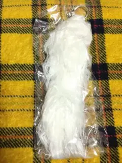 ガチャガチャ　♡平成ぎゃる♡しっぽキーホルダー　ホワイト