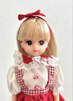 日本製　リカちゃん　ワンピース　カチューシャ　靴　本体
