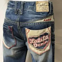 LOLITA JEANS フレアデニム Y2K 平成ギャル グランジのサムネイル