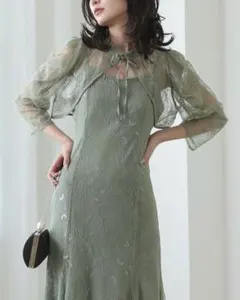 3way レースボレロセット 2点セットオケージョンドレス