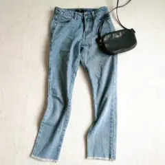 ラスティ◇カットオフストレートデニムパンツ ジーンズ カジュアル AUS6