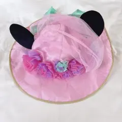 新品タグ付 ディズニー イースター ハット ファンキャップ ミニーちゃん
