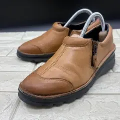 【美品】ARCH FITS アーチフィッツ サイドジップ スリッポン レザー