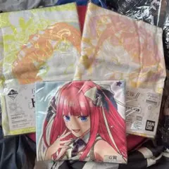 五等分の花嫁 フェイスタオル マフラータオル 3枚セット