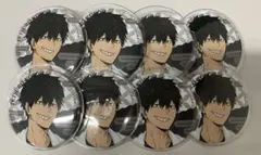 ハイキュー！！　黒尾鉄朗　缶バッジ　極楽湯