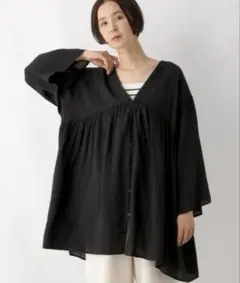 2WAYギャザーチュニックワンピースのサムネイル