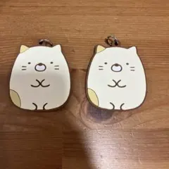 すみっコぐらし ねこ ラバーストラップ 2個セット