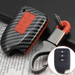 トヨタ適用 スマート キーケース キーカバー キーホルダー 保護