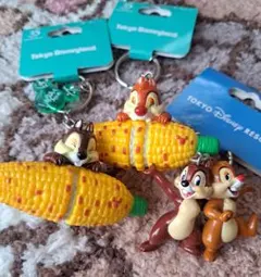 ディズニーリゾート チップとデール キーチェーンセット