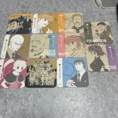 HUNTER×HUNTER アートコースター 第2弾 全種セット シュリンク付き